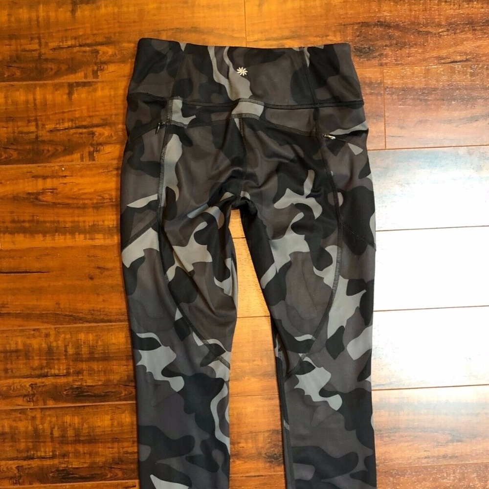 ATHLETA Camoflauge Camo High Waist Leggings - Picture 3 of 8
